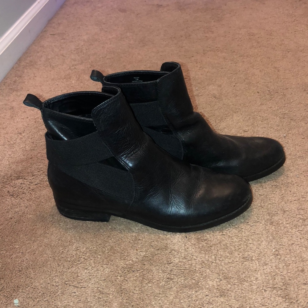 Ralph Lauren authentic black leather boots